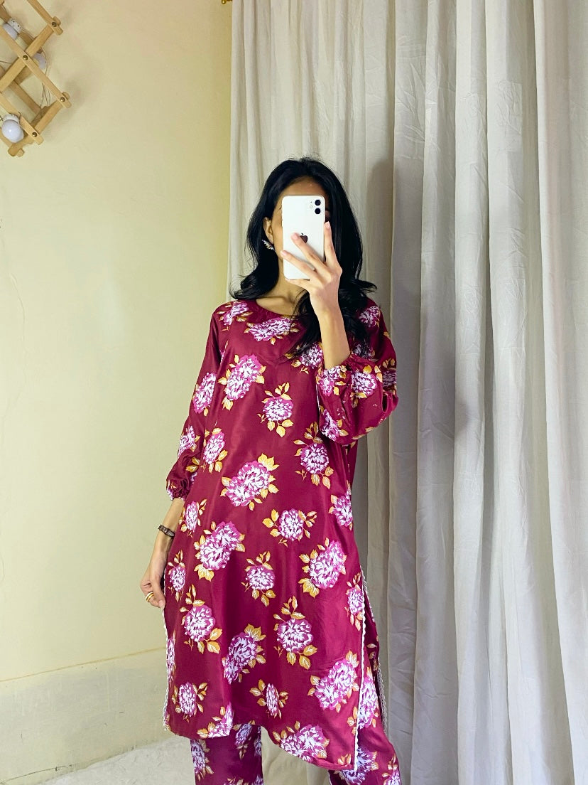 Gulaab printed 2pcs - Zenat