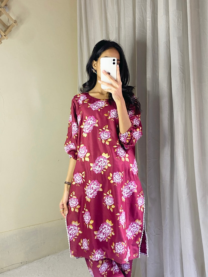 Gulaab printed 2pcs - Zenat