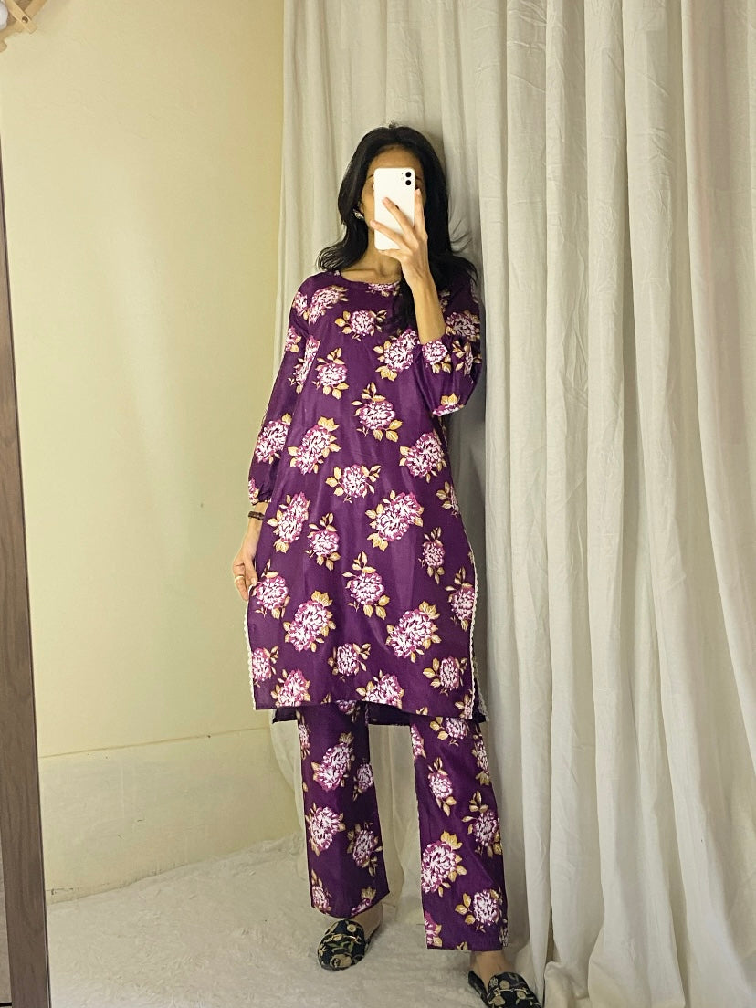 Gulaab printed 2pcs - Zenat